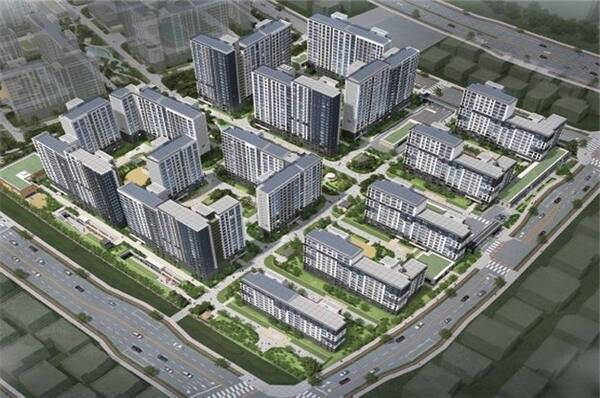 3기 신도시 고양창릉 A4블록 조감도. 한국토지주택공사 제공