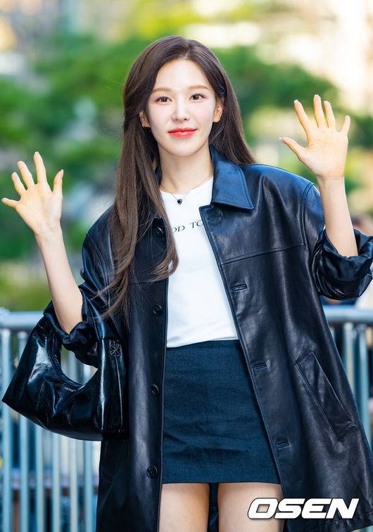 [OSEN=민경훈 기자] 15일 오전 서울 영등포구 여의도동 KBS 신관에서 KBS 2TV ‘뮤직뱅크’ 리허설이 진행됐다.레드벨벳 웬디가 포즈를 취하고 있다. 2024.03.15 /rumi@osen.co.kr