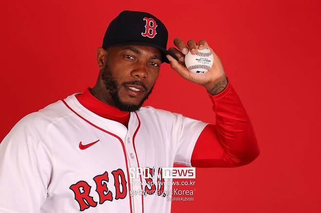 ▲ 보스턴 불펜의 핵심으로 자리하고 있는 아롤디스 채프먼