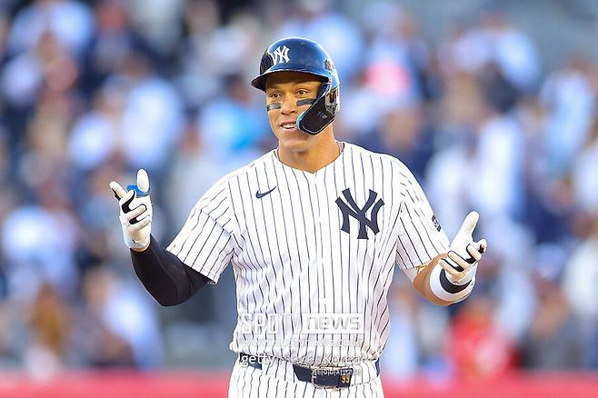 ▲ 아메리칸리그 역사상 첫 70홈런 벽을 깰 것으로 기대를 모으는 애런 저지