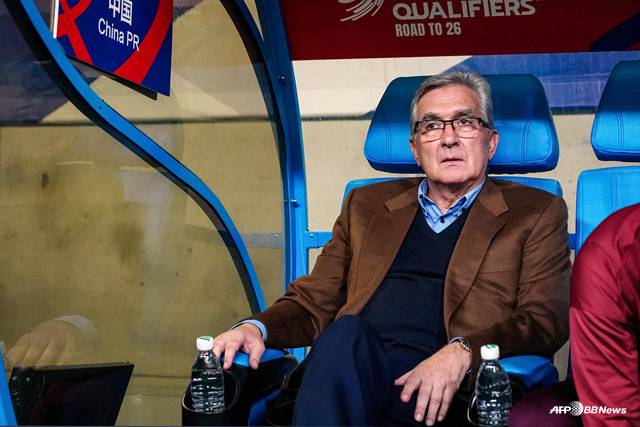브란코 이반코비치 중국 축구대표팀 감독. /AFPBBNews=뉴스1