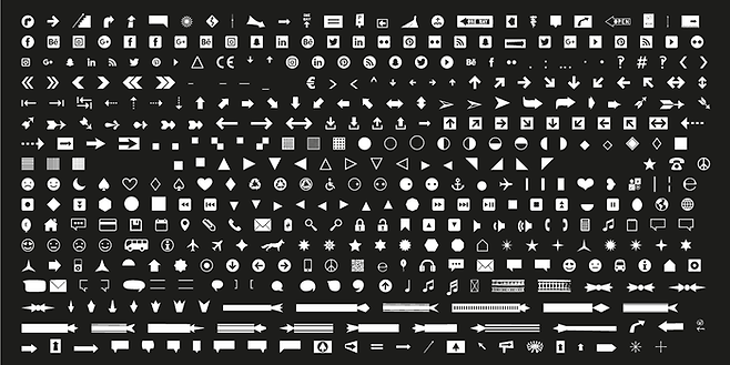 딩뱃 폰트 [사진 출처=typographicdesign.de]