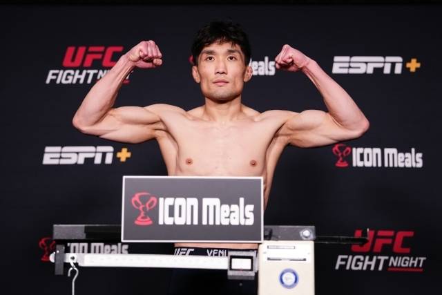 ‘개미지옥’ 이창호가 상대의 1.6kg 계체 초과에도 경기를 수락했다. 사진=UFC 제공