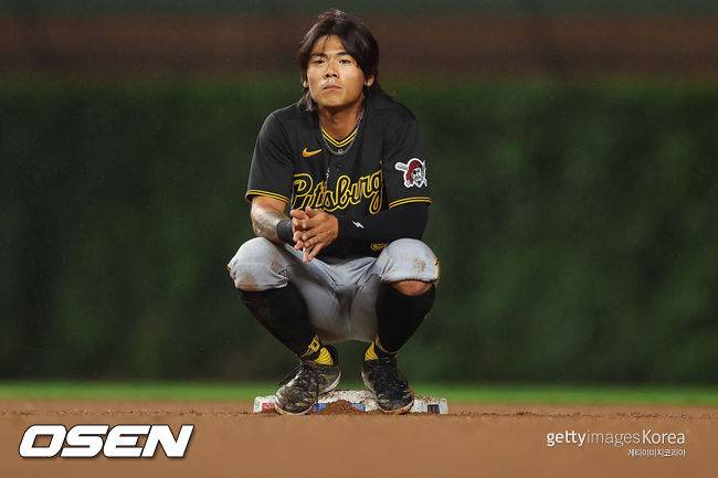 [사진] 피츠버그 배지환. ⓒGettyimages(무단전재 및 재배포 금지)