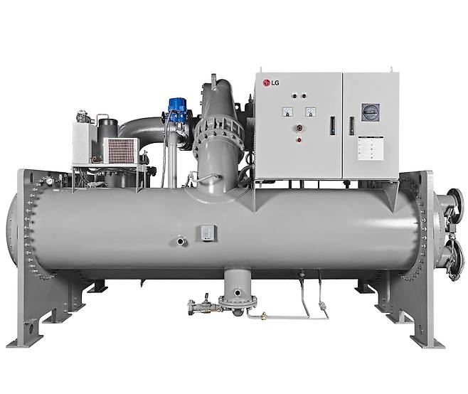 LG전자 칠러 대표 제품인 터보 냉동기. [LG전자 제공]