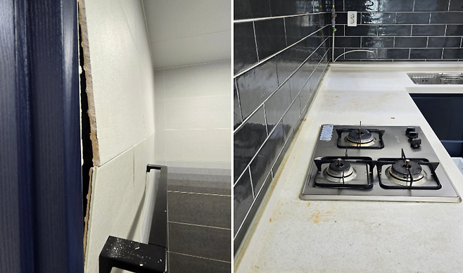 한 든든전세 입주자 예정자가 주택열람 후 올린 사진. [네이버카페 캡쳐]