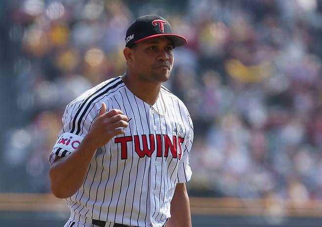 ▲ LG 외국인투수 요니 치리노스 ⓒ연합뉴스