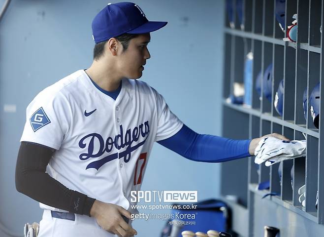 ▲ LA 다저스의 오타니 쇼헤이.