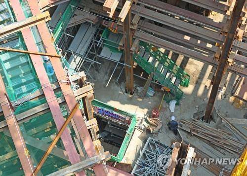 서울시내 한 공사장 [연합뉴스 자료사진]