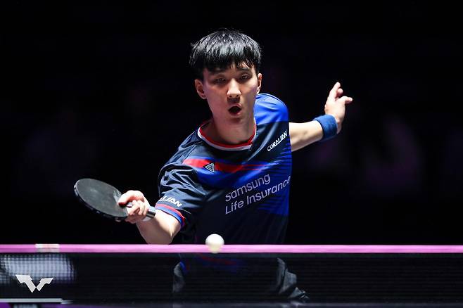 WTT 챔피언스 인천에 출전한 이상수 [WTT 인스타그램 캡처. 재판매 및 DB 금지]
