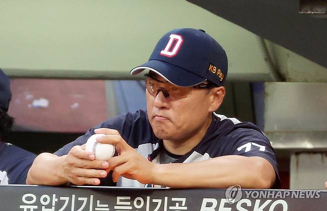 두산 이승엽 감독 [연합뉴스 자료사진]