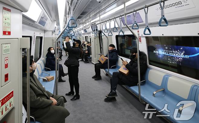 GTX-A 내부 모습. 2024.12.27/뉴스1 ⓒ News1 권현진 기자