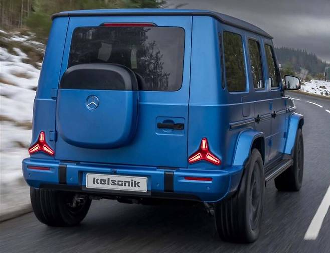메르세데스-벤츠 'G바겐' 상상도 (출처 : @Kelsonik)