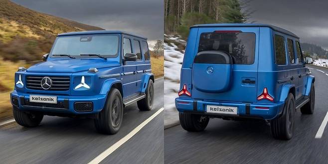 메르세데스-벤츠 'G바겐' 상상도 (출처 : @Kelsonik)