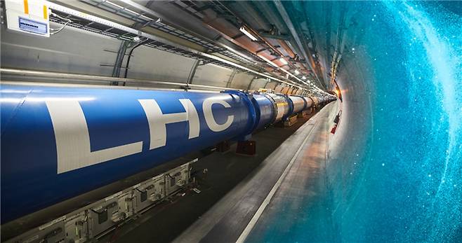 거대강입자가속기(LHC) 터널