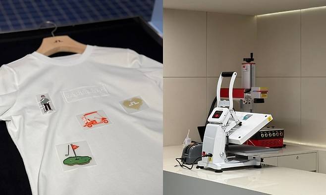 제이린드버그 커스텀 서비스 모습. (사진=최수진 기자)