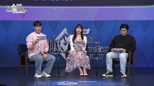 - 김규환 캐스터, 차보경 MC, 시나맨