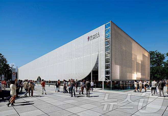 한국 파빌리온(대한무역투자진흥공사 제공)