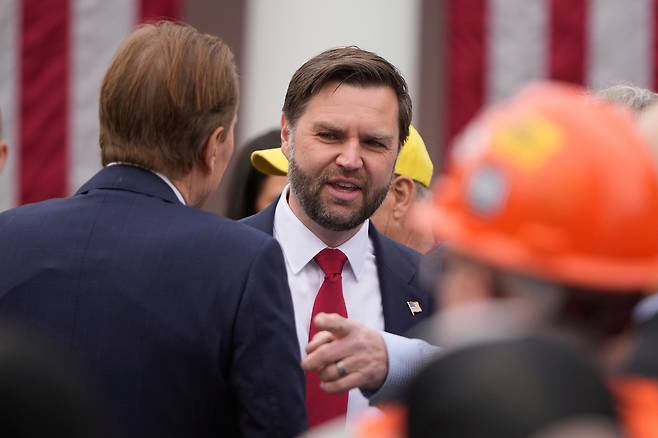 JD 밴스 미국 부통령. /AP=연합뉴스