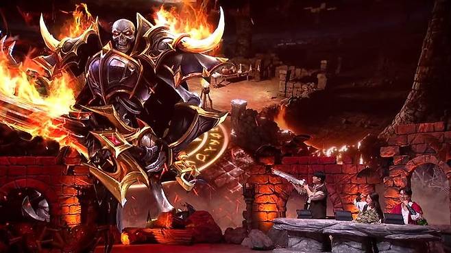 리니지M 생방송 '인사이드M'의 한 장면. ⓒ엔씨소프트