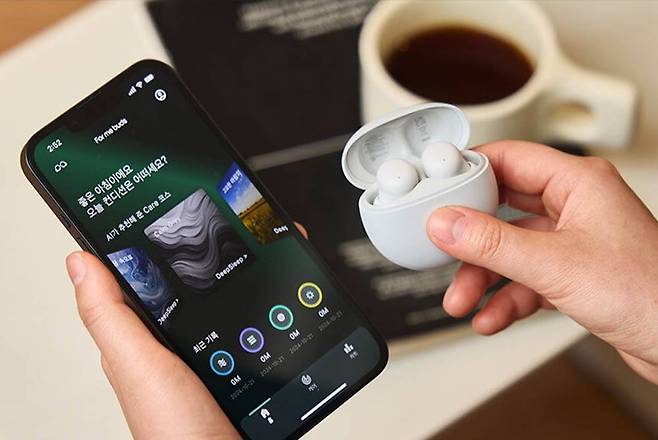 수면 관리 이어폰 포미버즈 / 출처=디비비츠