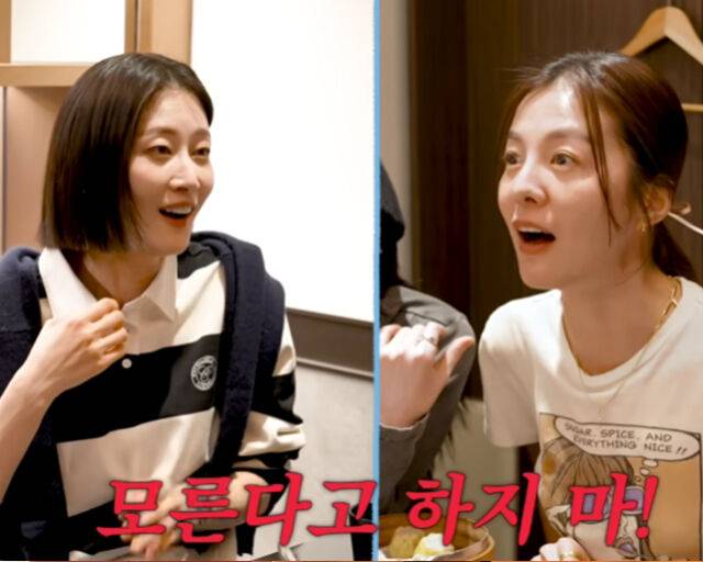 이현이가 김성은이 술을 안 마시는데 끝까지 술자리에 있어 무섭다고 밝혔다. / 유튜브 '워킹맘 이현이' 캡처