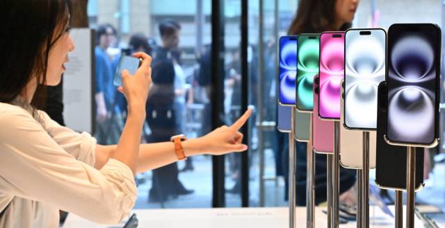 국내의 한 애플 매장 모습. 오승현 기자