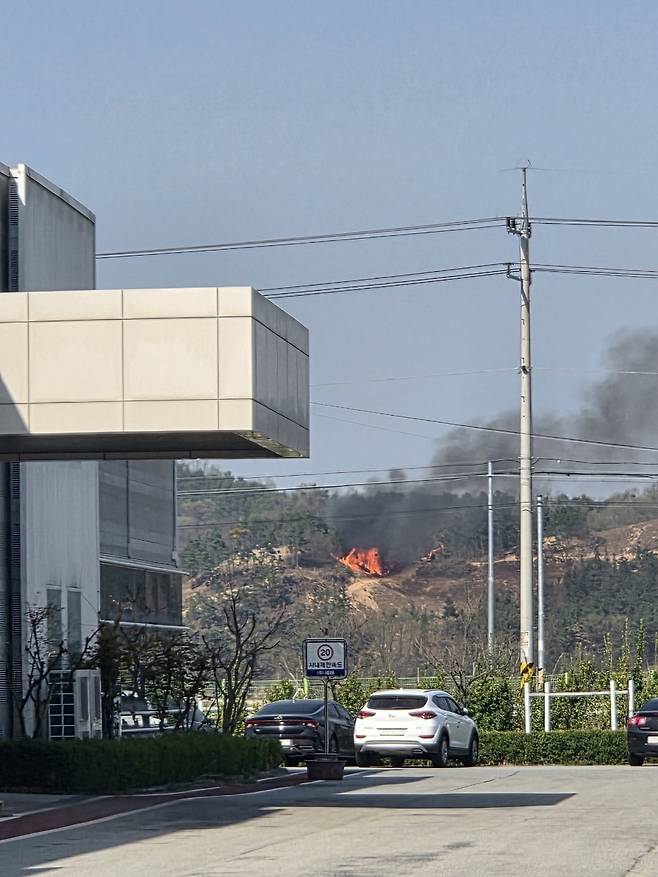 경북 구미시 도개면 월림리 산불 [산림청 제공. 재판매 및 DB금지]