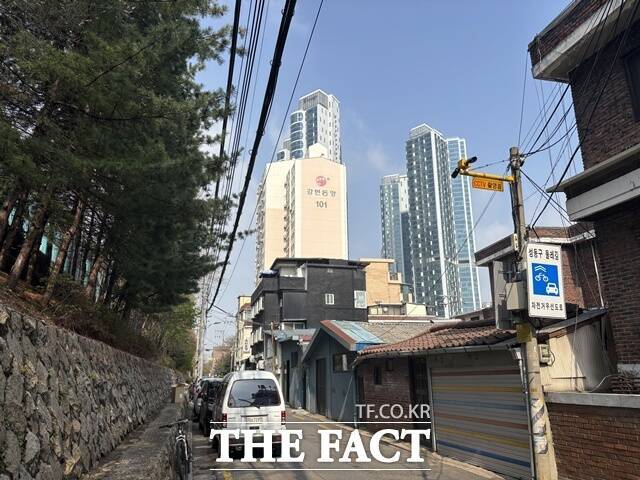 성수전략정비구역 1지구는 서울숲과 인접해 네 지구 중 가장 입지가 좋다고 평가받는다. 1지구 뒷편으로 방탄소년단 제이홉, 소녀시대 태연 등이 보유한 것으로 알려진 '성수 트리마제'가 위치해 있다. /공미나 기자