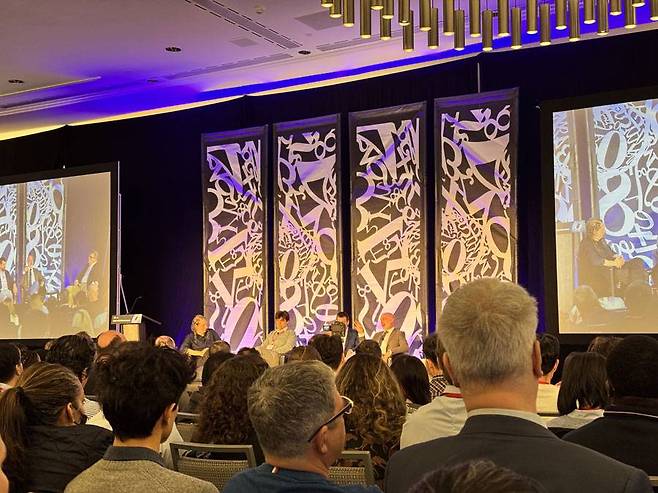 로이드케이가 참여한 MIT AI 컨퍼런스 2025 현장 / 출처=로이드케이