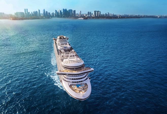 동남아 노선을 운앙하는 프린세스 크루즈 다이아몬드 프린세스 호 / 사진=프린세스 크루즈