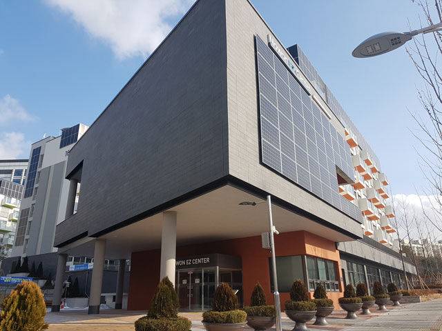 [서울=뉴시스] 노원EZ센터(에너지제로) 전경. 2025.04.09. (사진=노원구 제공) *재판매 및 DB 금지