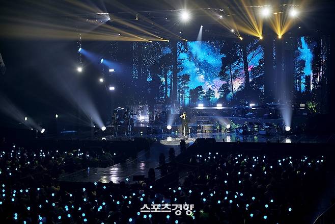 가수 정동원 콘서트 현장 사진. 쇼플레이 제공