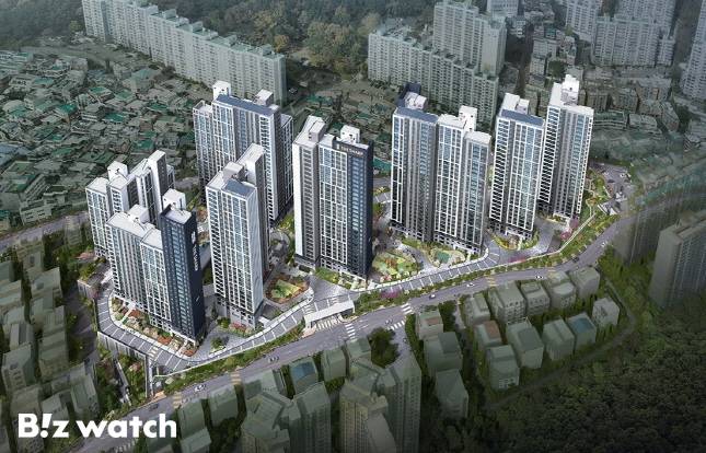 더샵 당리센트리체 투시도/자료=포스코이앤씨 제공