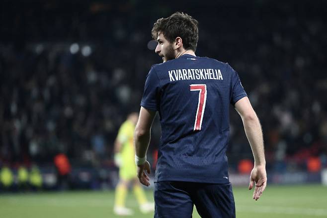 흐비차 크바라츠헬리아(PSG). 사진=AFPBB NEWS