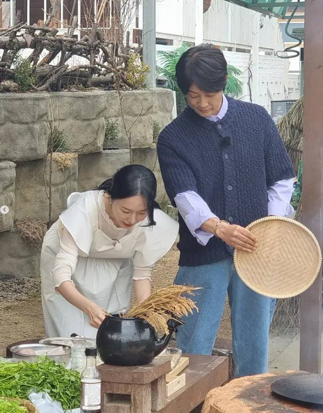 이정현, 최수종 .  사진 | 이정현 SNS