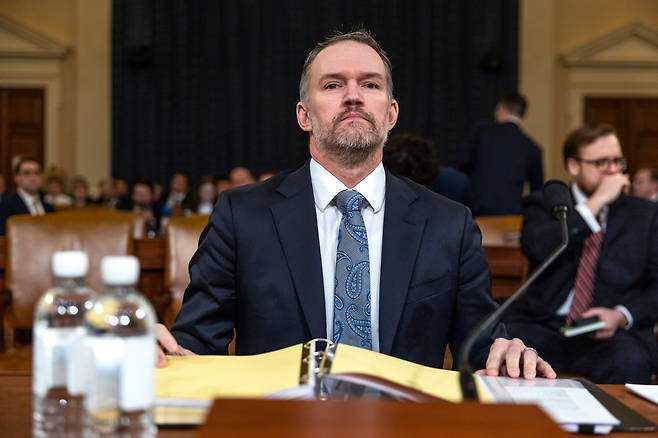 제이미슨 그리어 무역대표부(USTR) 대표가 9일 미 하원 세입위원회 청문회에 출석해 있다. /EPA 연합뉴스