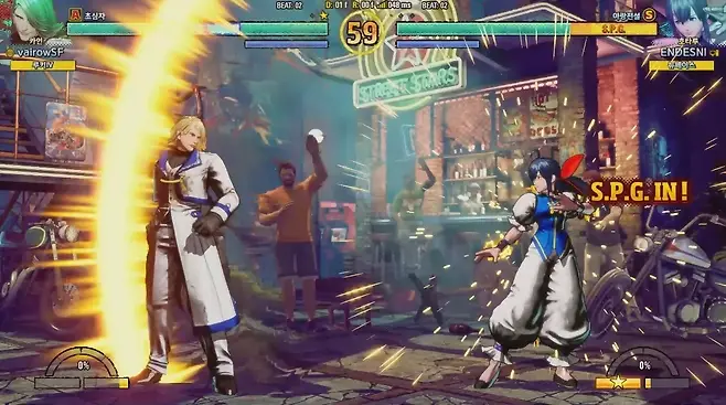 ▲ 그럴 땐 REV 블로로 한 방, 카운터가 나면 콤보로 연결해야 하니 미리 준비하자