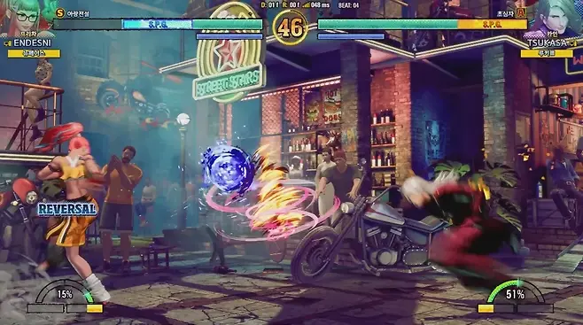 ▲ 죠 히가시 제자라지만 기술이 좀 달라서 애매했는데 스마트 스타일이면 기본 콤보쯤은 간단하다