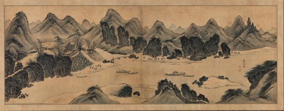 겸재 정선 '연강임술첩' 중 '우화등선'