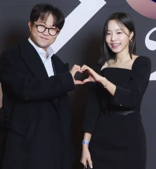코미디언 박성광과 그의 아내인 배우 이솔이. /사진=이솔이 인스타그램