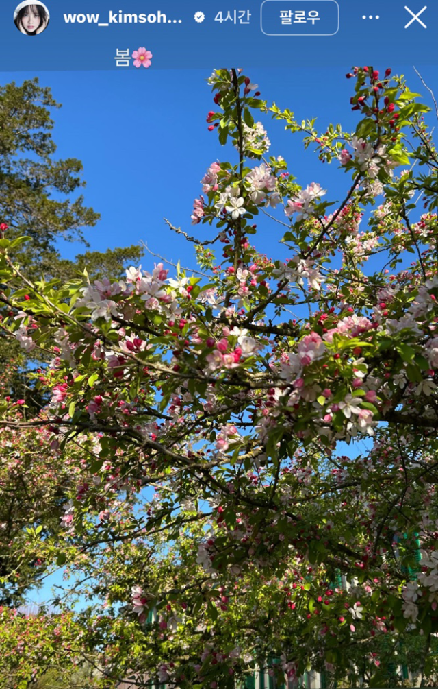 김소현 인스타그램.