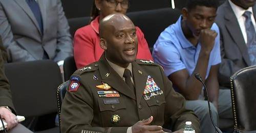 브런슨 주한미군사령관 [연합뉴스 자료사진. 미 상원 군사위원회 홈피 캡처. 재판매 및 DB금지]