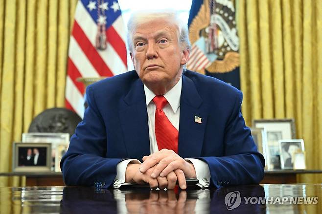 트럼프 미국 대통령 [워싱턴 AFP=연합뉴스. 재판매 및 DB 금지]