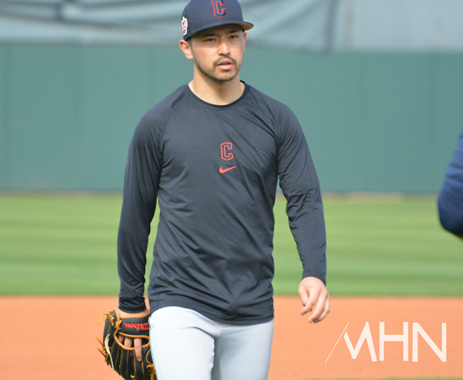 (클리브랜드 외야수 스티븐 콴)