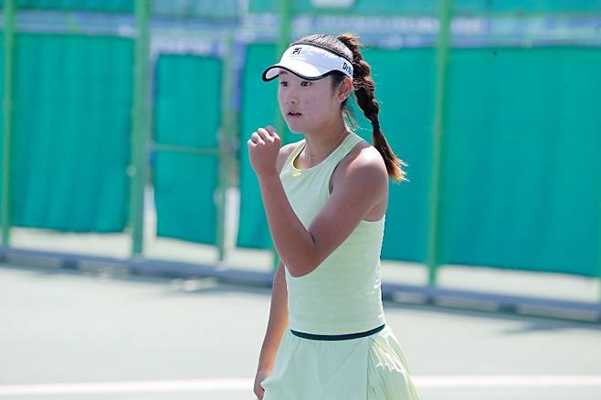 ITF 안동 주니어(J60) 여자 단식 준결승에 오른 박예서