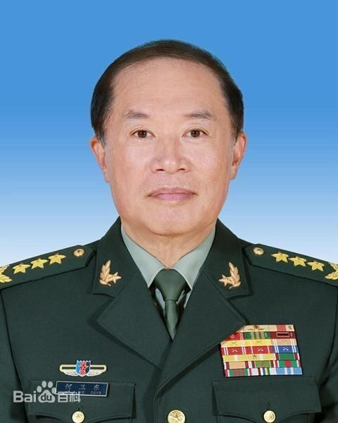 허웨이둥 중국 중앙군사위원회 부주석./바이두 캡처