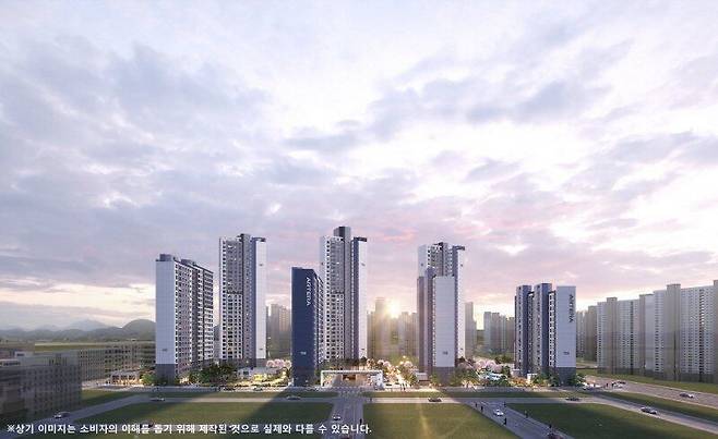 청주테크노폴리스 아테라 2차 투시도.