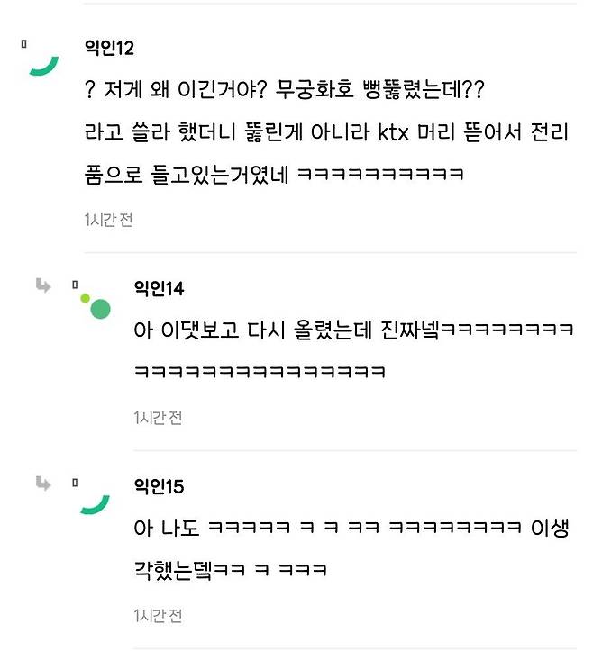 KTX vs 무궁화호 결과