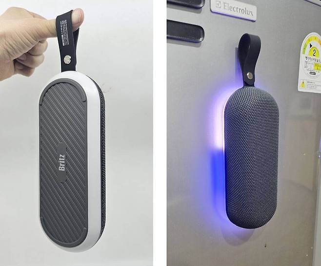 손잡이, 혹은 내장 자석을 통해 제품을 설치할 수 있다 / 출처=IT동아